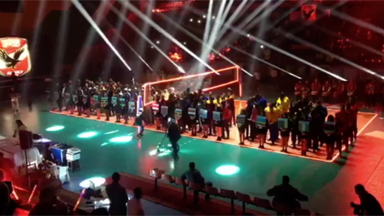 افتتاح بطولة إفريقيا للكرة الطائرة رجال بالنادي الأهلي