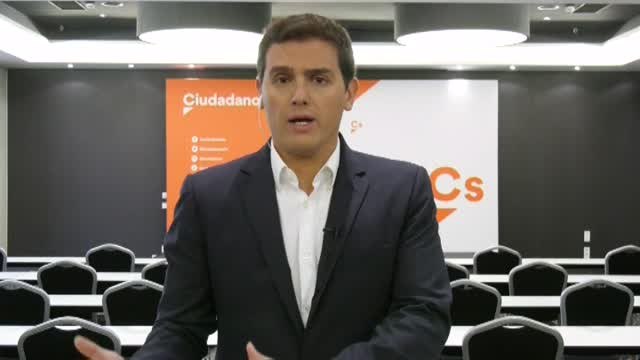 Albert Rivera: Todo pasa por restituir el orden mediante el artículo 155