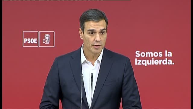 Sánchez dice que el 1-O es la crónica del fracaso de las políticas de Rajoy y Puigdemont