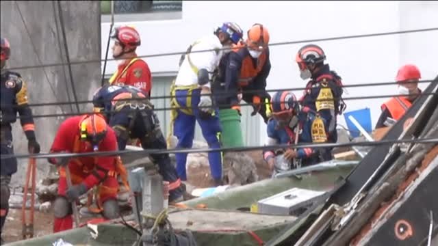 Ascienden a 362 los muertos por el terremoto de México