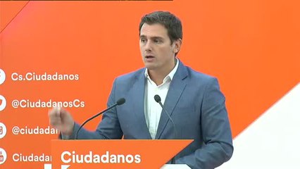 Rivera insiste: "Apliquen el artículo 155 para convocar elecciones en Cataluña"