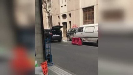 Ebria, sin carné y al volante de un coche robado