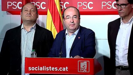 Iceta pide el "cese de todo intento de impedir por la fuerza el simulacro de votación"