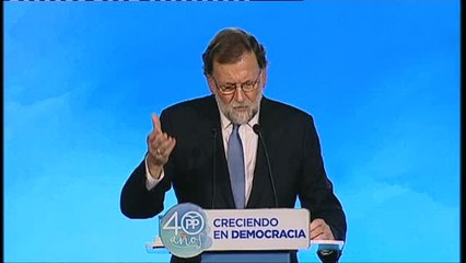 Rajoy: "Lo digo con la misma serenidad que firmeza, no habrá referéndum"