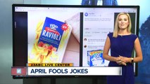 Companies participate in April Fools Day