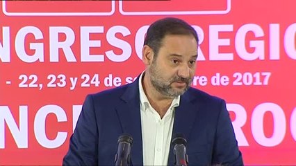 Ábalos sobre el referéndum del 1-O: "Nos enfrentamos a un desafío de trascendencia tremenda"