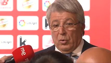 Cerezo: "Intentaremos estar en la final de la Champions en el Metropolitano, y también en Kiev"