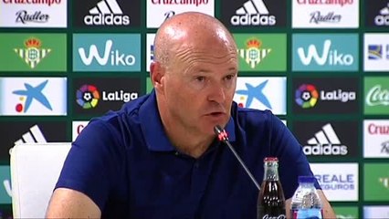 Pepe Mel: " A nadie le gusta estar abajo, pero es la jornada cuatro"