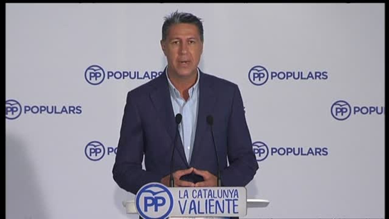 Albiol: "Lo que se está viendo en Cataluña no es un referéndum, es una yincana"