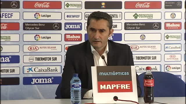 Valverde: Ha sido un partido duro y nos ha costado mucho