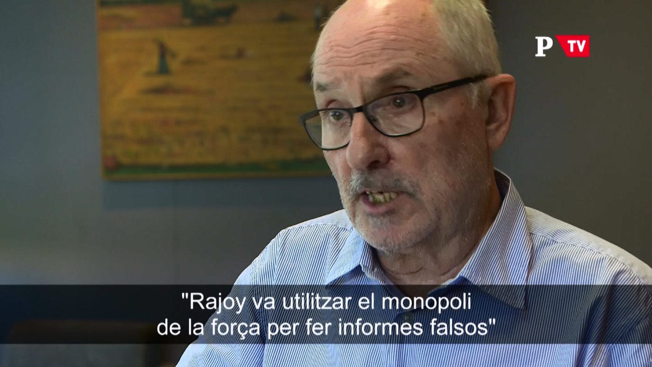 Entrevista a Rafael Ribó: "Rajoy va utilitzar el monopoli de la força per fer informes falsos"