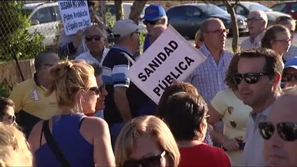 Los ciudadanos de Campo de Gibraltar se manifiestan por una sanidad pública de calidad