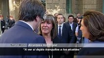 La alcaldesa de Hospitalet a Puigdemont: 