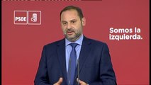 El PSOE mantiene su apoyo incondicional al Gobierno en la aplicación de la Ley