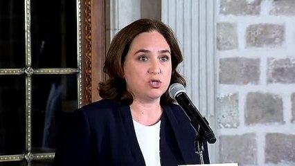 Colau: "Hay que parar la judicialización de la política"