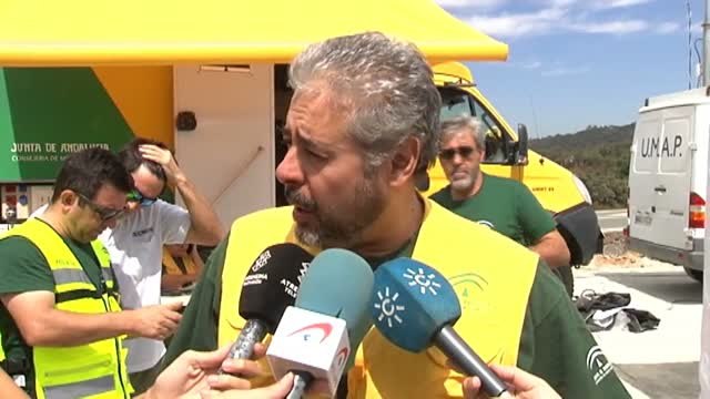 400 personas desalojadas en Granada de Riotinto por culpa de un incendio