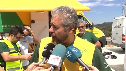 400 personas desalojadas en Granada de Riotinto por culpa de un incendio