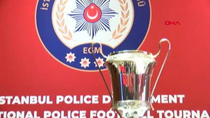 Spor Uluslararası Polis Futbol Turnuvası'nın Kura Çekimi Yapıldı