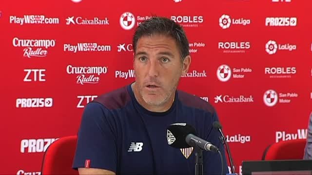 Berizzo lamenta el horario del partido contra el Eibar: En Sevilla a las 18:30 de la tarde hace muchísimo calor