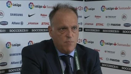 Tebas: "El problema este verano han sido los equipos-estado"