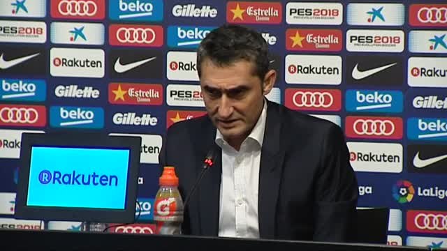 Valverde: Tenemos muchas esperanzas puestas en Dembélé
