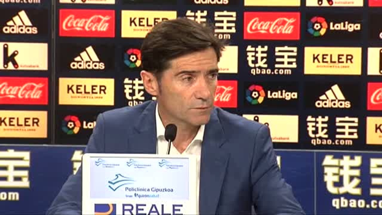 Marcelino: "Ha sido un partido espectacular, cualquiera podría haber ganado"