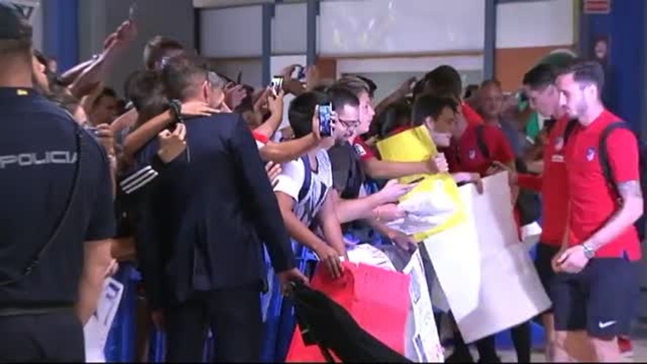 El Atlético de Madrid ya está en Valencia