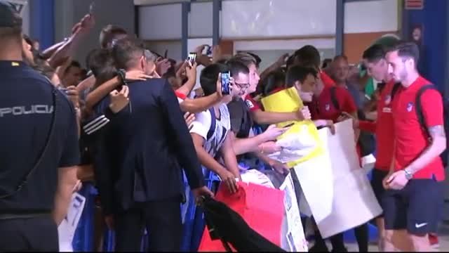 El Atlético de Madrid ya está en Valencia