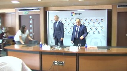 Tebas: "Si el proceso catalán avanza, los clubes no podrán jugar en LaLiga"