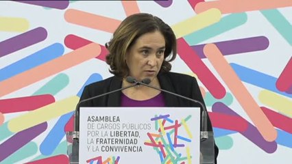 Ada Colau a Pedro Sánchez: "La responsabilidad de Estado hoy es escuchar a Catalunya"
