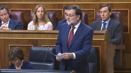 Rajoy a Margatia Robles: "Yo no me escudo en nada"