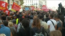 Violentas manifestaciones en Francia en contra de la reforma laboral