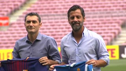 Скачать видео: Valverde y Sánchez Flores hacen el tradicional posado antes del derbi