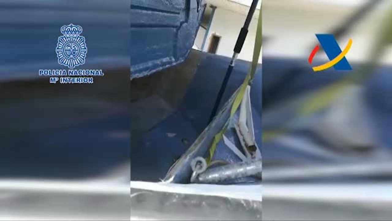 Desarticulada una red de narcotráfico que traía hachís a la península desde el norte de África