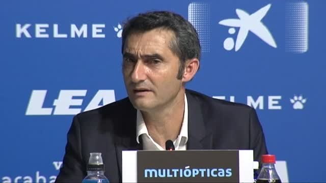 Valverde: La posesión que vale es la que te da ocasiones de gol