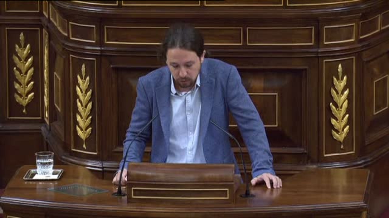 Pablo Iglesias a Rajoy: "Usted es el mayor responsable político de la corrupción"