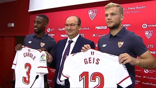 Carole y Geis, presentados en Sevilla