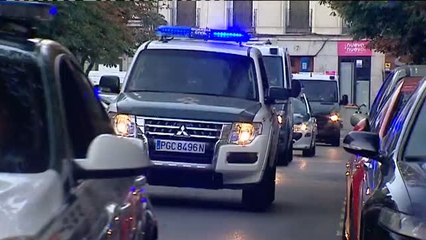 Llegan a la Audiencia Nacional los detenidos de los atentados de Barcelona y Cambrills