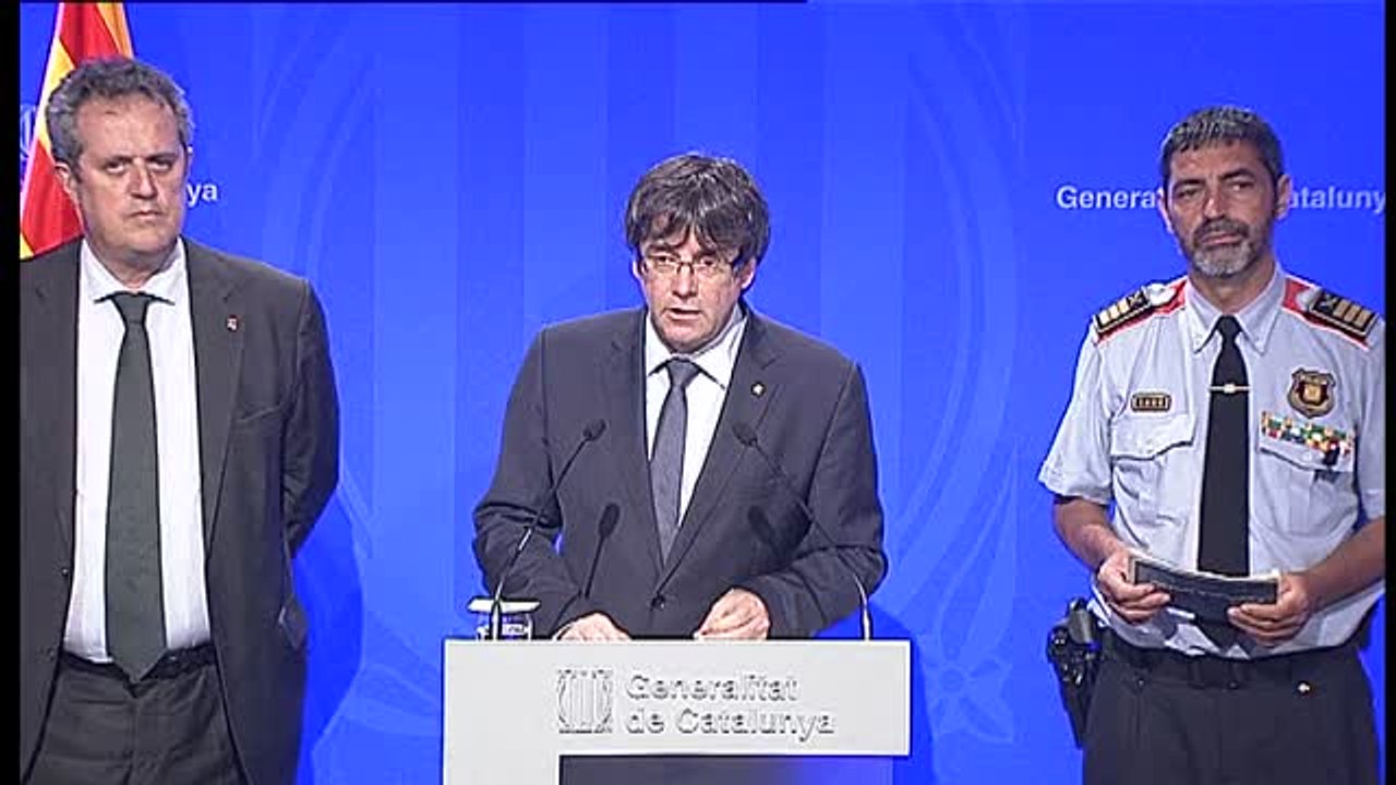 Puigdemont confirma que los Mossos han matado a Younes Abouyaaqub