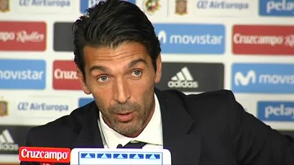 Buffon: "Villa nos ha hecho mucho daño, espero que no vuelva a ocurrir"