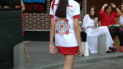 Bordados zamoranos como aperitivo a la Fashion Week Madrid