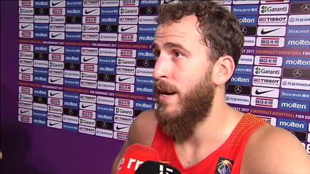 Sergio Rodríguez: Marc Gasol ha metido unos tiros increíbles