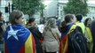 Reivindicaciones independentistas de catalanes en Londres