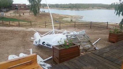 La tormenta en la provincia de Mérida deja cuatro heridos