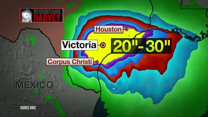 El huracán Harvey pierde intensidad tras arrasar Texas