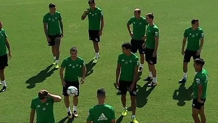 Quique Setién: "Si no está Suárez, intentaremos aprovecharlo"