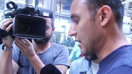 Navas: "Lo primero ahora es ayudar a mi mujer"