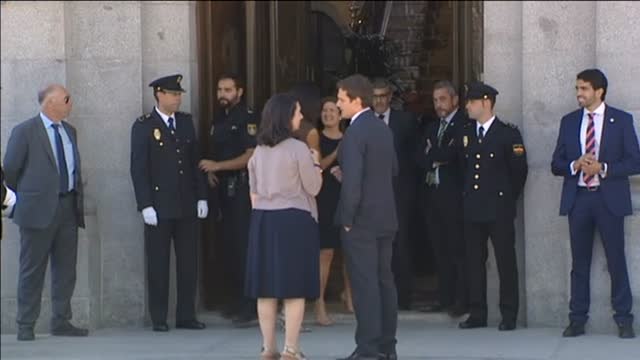 Rajoy y Rivera, frente común frente al independentismo
