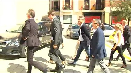 Funeral de Pepita Codina, fallecida en el atentado de La Rambla