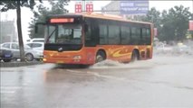 Alerta máxima por lluvias torrenciales en Pekín